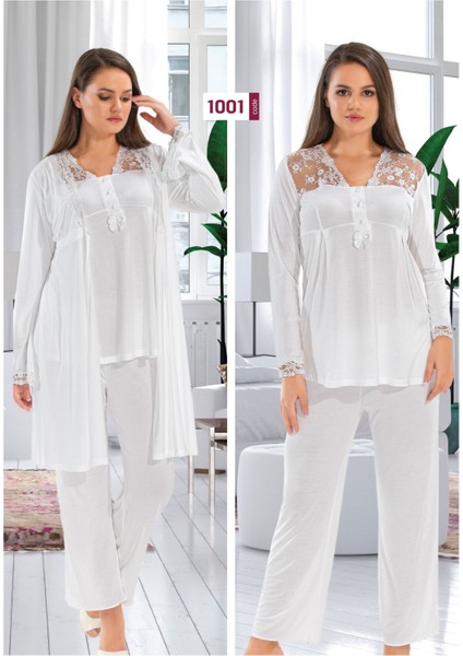 1001 Lohusa Sabahlikli Pijama Takim