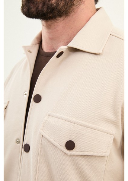 Çizgli Slim Fit Gömlek Yaka Çıtçıtlı Mont Ipli Pantolon Takım fiyatları