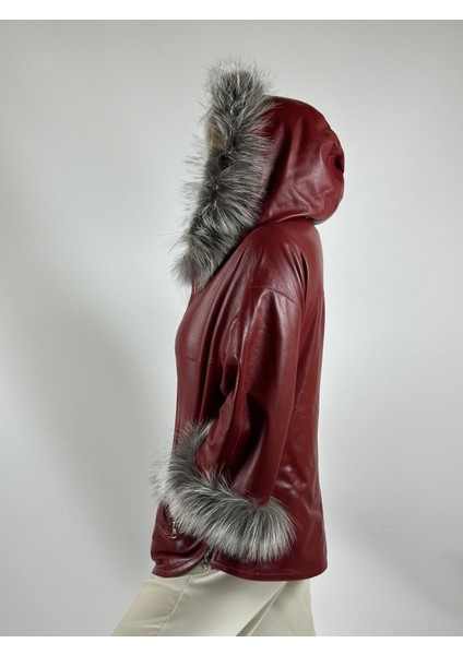 Çift Taraflı Giyilebilir Kadın Deri Mont Sila Model fiyatları