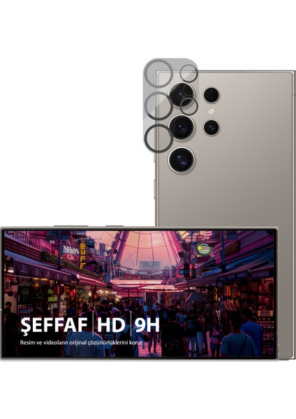 Buff Galaxy S25 Ultra Avantaj Paket - Magsafe Kılıf + Ekran Koruyucu + Lens Koruyucu