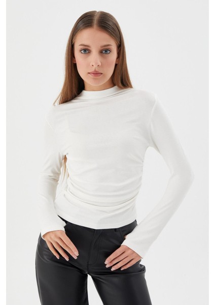 Drapeli Bluz Ekru