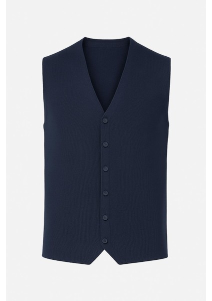 Herman Slim Fit Erkek Düğmeli Triko Yelek - 7461 fiyatları