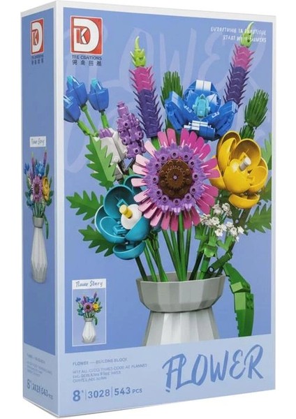 3028 Flower Çiçek Buketi LEGO Yapım Seti 543 Parça 8+