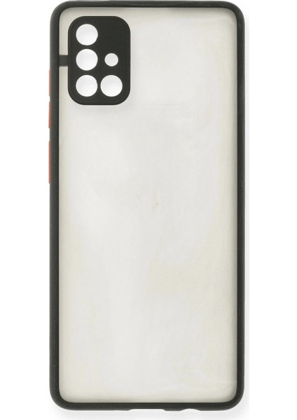 Samsung Galaxy A71 Kılıf Montreal Silikon Kapak - Siyah (K95) fiyatları