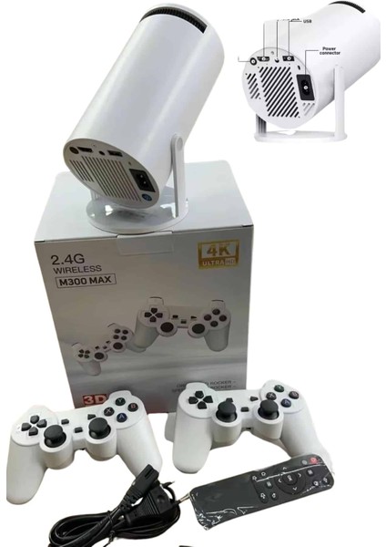 Full Hd 8 GB Ayaklı Çift Kollu 4K Video Oyun Konsolu Taşınabilir - MCT1649-3587 indirimleri