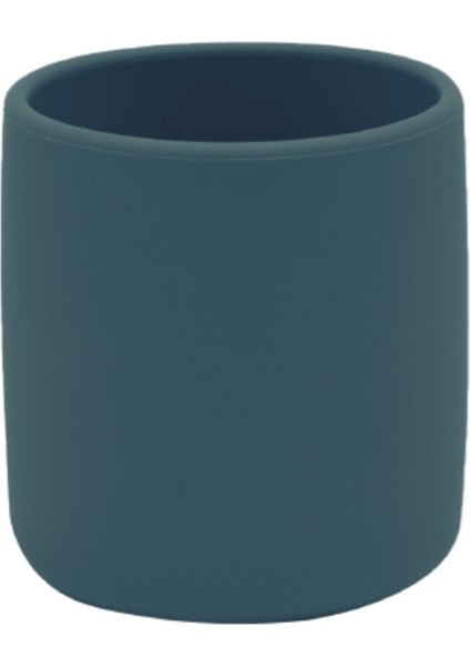 Silikon Mini Bardak Deep Blue