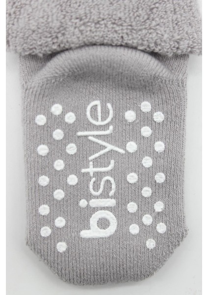 2li Çemberli Kaymaz Havlu Soket Çorap 10503 Indigo Gri indirimleri