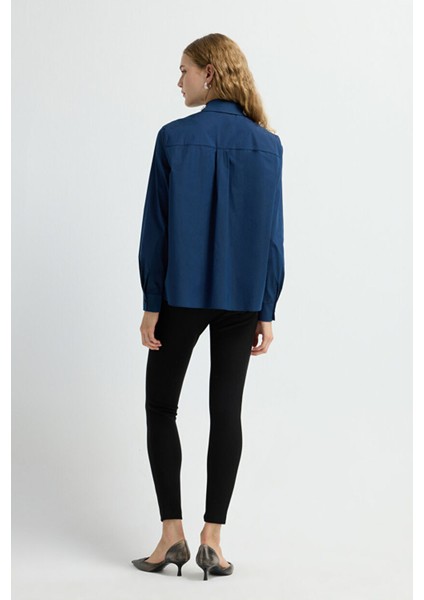 Uzun Kollu Gömlek Lacivert 13045780000 indirimleri