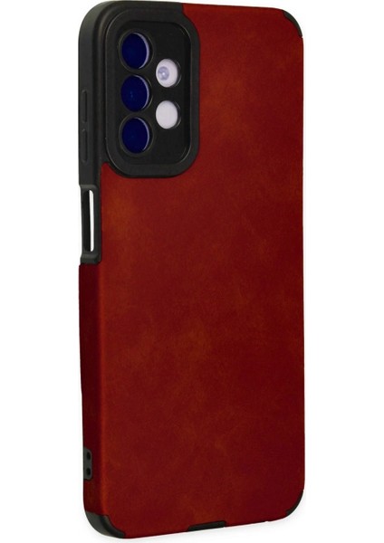 Samsung Galaxy A04S Kılıf Loop Deri Silikon - Kırmızı (K95) fiyatları