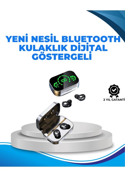 bulurum gürültü engelleyici bluetooth kulaklık – akıllı ekranlı, hifi ses kalitesi