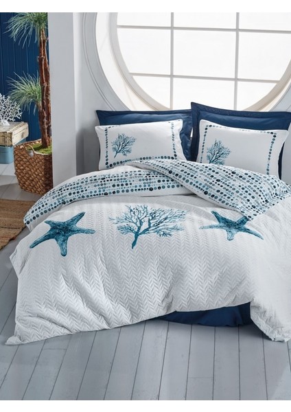 Maritime Complete Set Tek Kişilik Star Lacivert