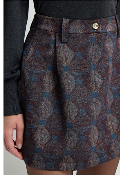 Pileli Mini Etek Emp.lacivert 12745536001 indirimleri