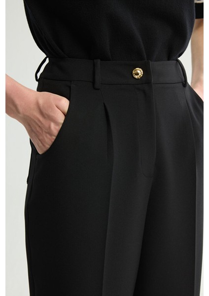 Cepli Pileli Pantolon Siyah 153L9405001 indirimleri