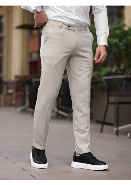 Slim Fit Likralı Kumaş Pantolon fiyatları