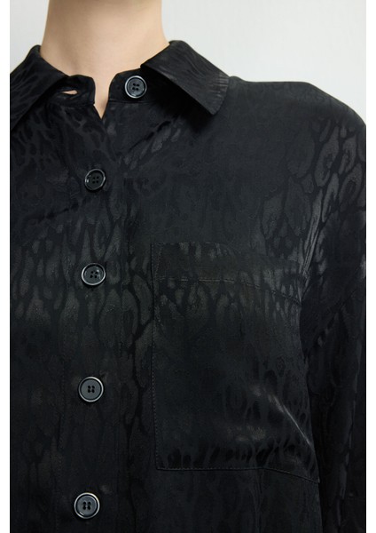 3/4 Kollu Gömlek Siyah 130M2271001 fiyatları