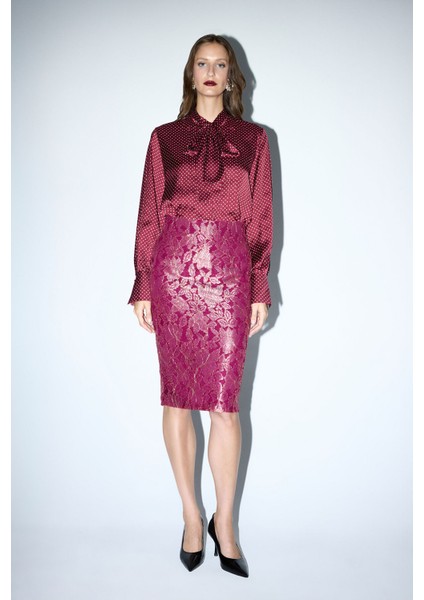 Dantel Kalem Etek Bordo 12745982000