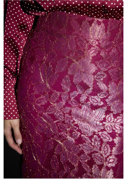 Dantel Kalem Etek Bordo 12745982000 fırsatları