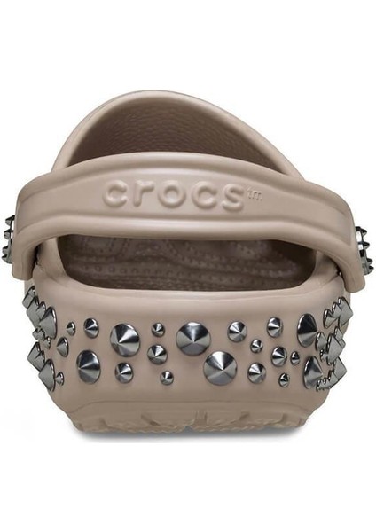 Classic Studded Clog Kadın Terlik - Taş indirimleri