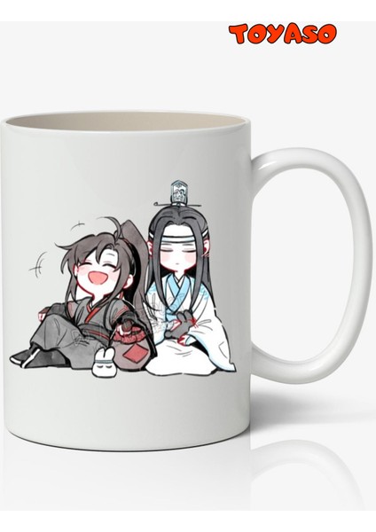 Mo Dao Zu Shi Kişiye Özel Anime Temalı Beyaz Kupa Bardak Sevgiliye Arkadaşa Hediye