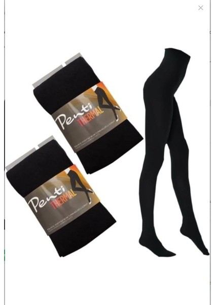 Penti Kadın Polar Iç Yüzeyi ile Sıcak Tutan Thermal Kilotlu Çorap 2910 modelleri