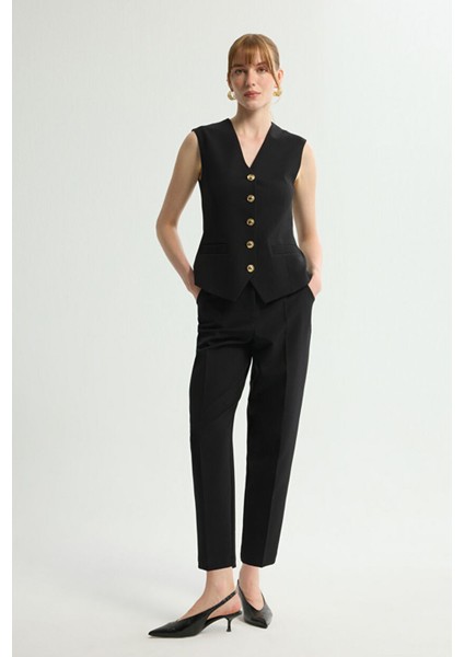 Fleto Cepli Yelek Siyah 179L9404001 modelleri