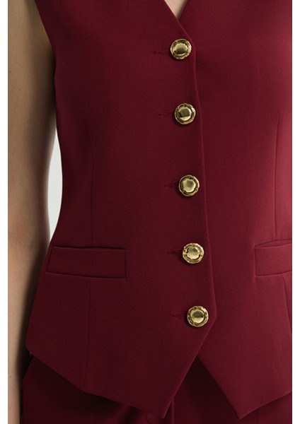 Fleto Cepli Yelek Bordo 179L9404001 fiyatları