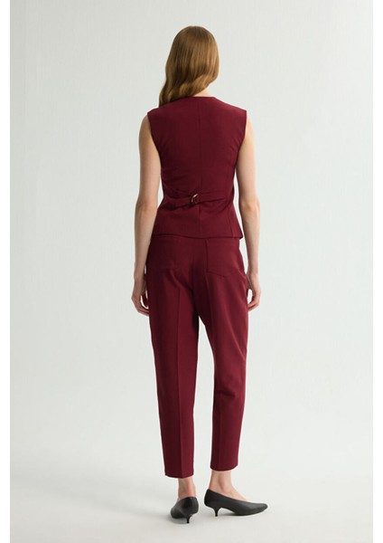 Fleto Cepli Yelek Bordo 179L9404001 indirimleri