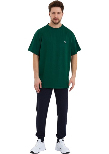 Erkek Oversize Kısa Kollu T-Shirt