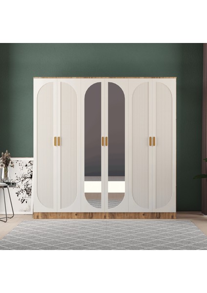 Soho 6 Kapaklı Eko Gardırop - Mdf Kapak fiyatları