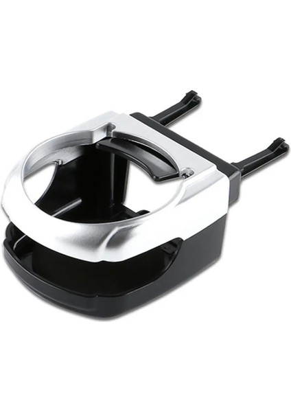 Oto Araç Araba Içi Havalandırmaya Takılan Oto Bardak Tutucu Gri Bardaklık Cn