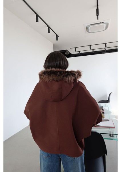 Oversize Kapişonlu Crop Ceket fırsatları