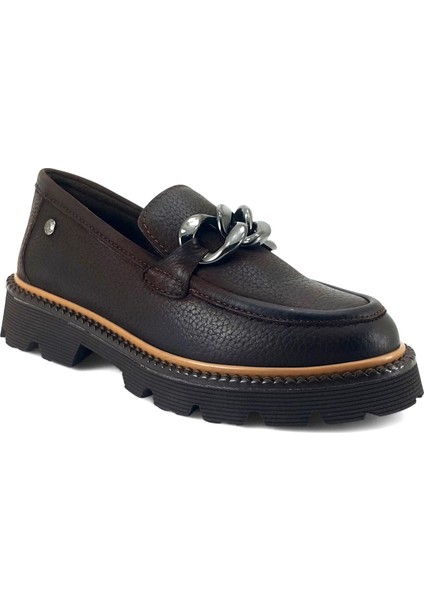 3230 25KA Kadın Günlük Ayakkabı Kakao Nubuk