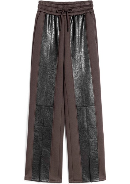 SUNİ DERİ MIX COLORBLOCK PANTOLON TW6250003202074 indirimleri