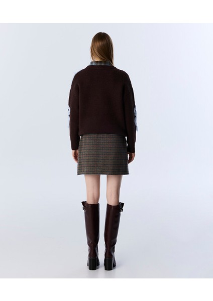 SLOGAN NAKIŞLI KAZAK TW6250050258074 fırsatları