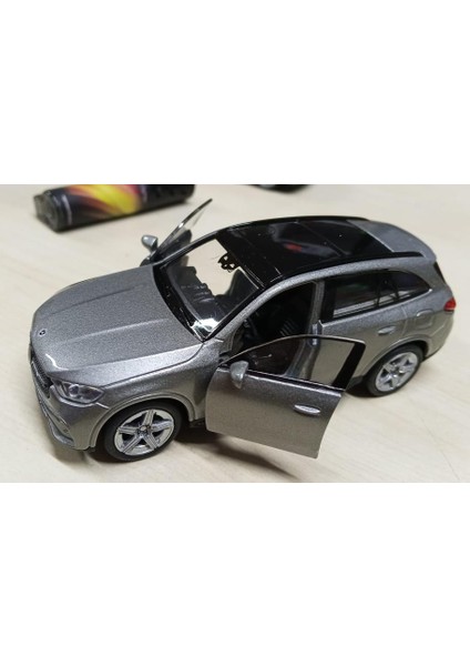 Oyuncak Metal Model Araba 1/36 Çek Bırak Mercedes Benz Glc 220 Gri