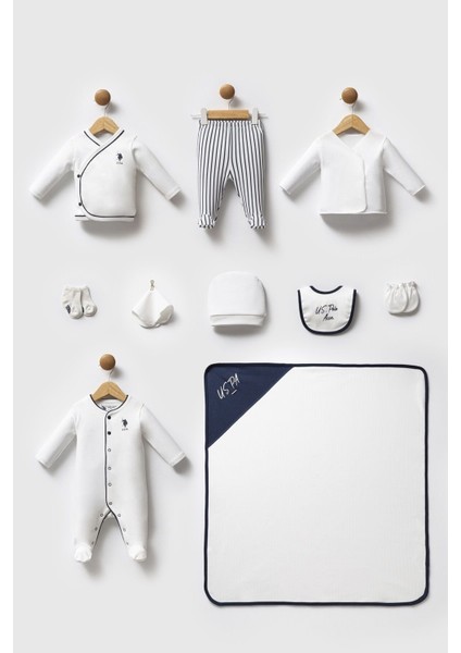 U.s. Polo Assn Hastane Cıkısı 10’lu Set USB2620 Beyaz