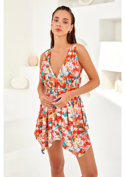 Lapieno 4119 Kadın V Yaka Elbise Mayo fiyatları