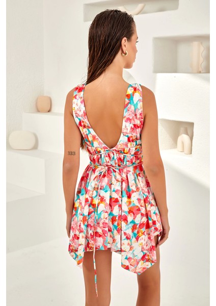 Lapieno 4119 Kadın V Yaka Elbise Mayo modelleri