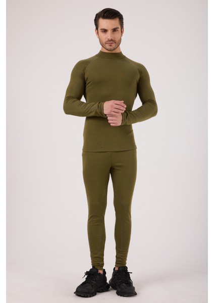 Thermo-Fit Erkek Termal Içlik Alt Kayak Içliği Askeri Haki Yeşil indirimleri