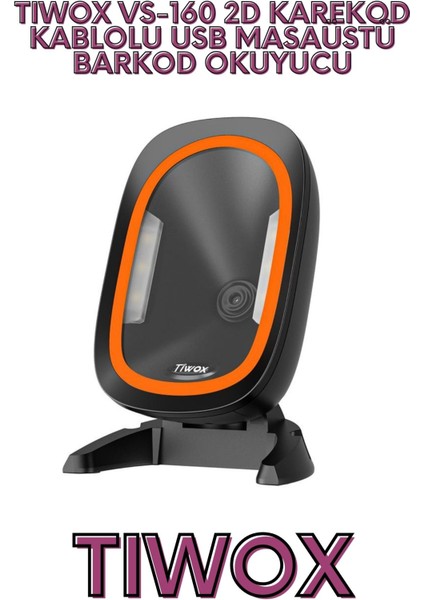 VS-160 2D KAREKOD KABLOLU USB MASAÜSTÜ BARKOD OKUYUCU fiyatları
