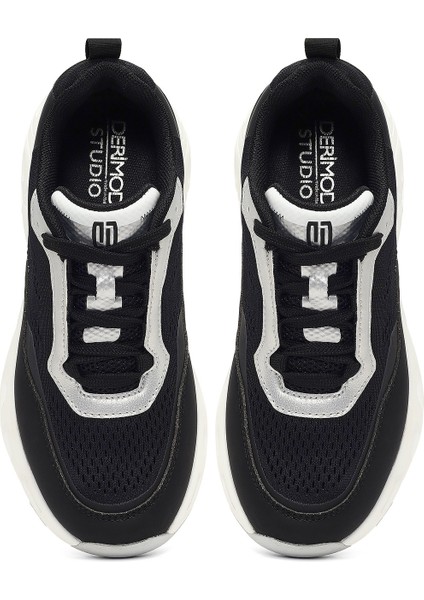 Studio Kadın Siyah Bağcıklı Kalın Tabanlı Sneaker 25AFD43526F