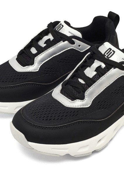 Studio Kadın Siyah Bağcıklı Kalın Tabanlı Sneaker 25AFD43526F