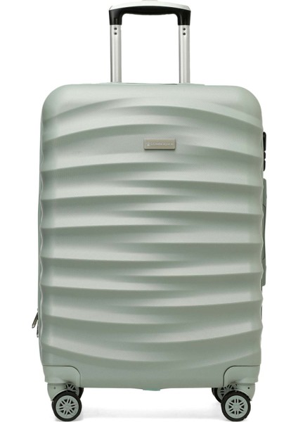 Newyork -B Abs 5pr A Yesıl Unisex Büyük Boy Valiz