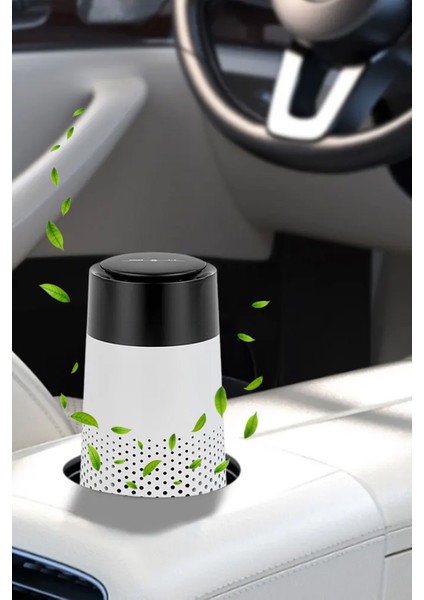 Araç ve Ev Hepa Filtreli Mini Hava Temizleme Cihazı Koku Temizleyici Hava Filtresi