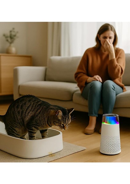 Araç ve Ev Hepa Filtreli Mini Hava Temizleme Cihazı Koku Temizleyici Hava Filtresi indirimleri
