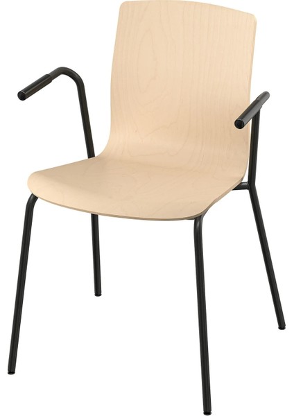 Laktare Çalışma Sandalyesi Huş Siyah