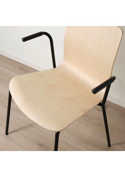 Laktare Çalışma Sandalyesi Huş Siyah