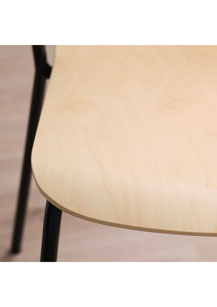 Laktare Çalışma Sandalyesi Huş Siyah