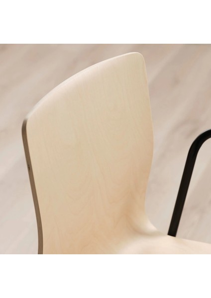 Laktare Çalışma Sandalyesi Huş Siyah