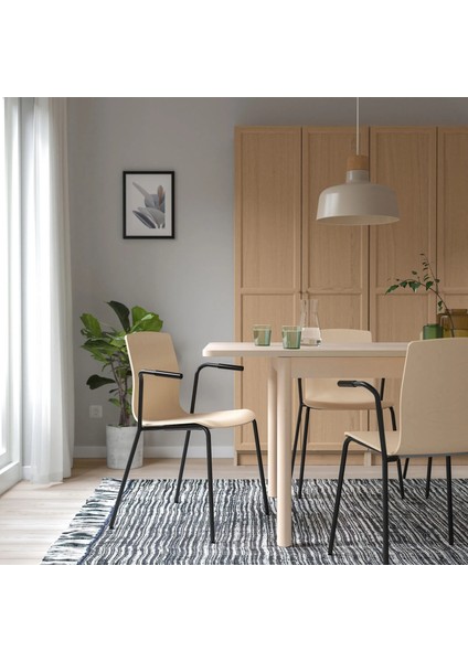 Laktare Çalışma Sandalyesi Huş Siyah